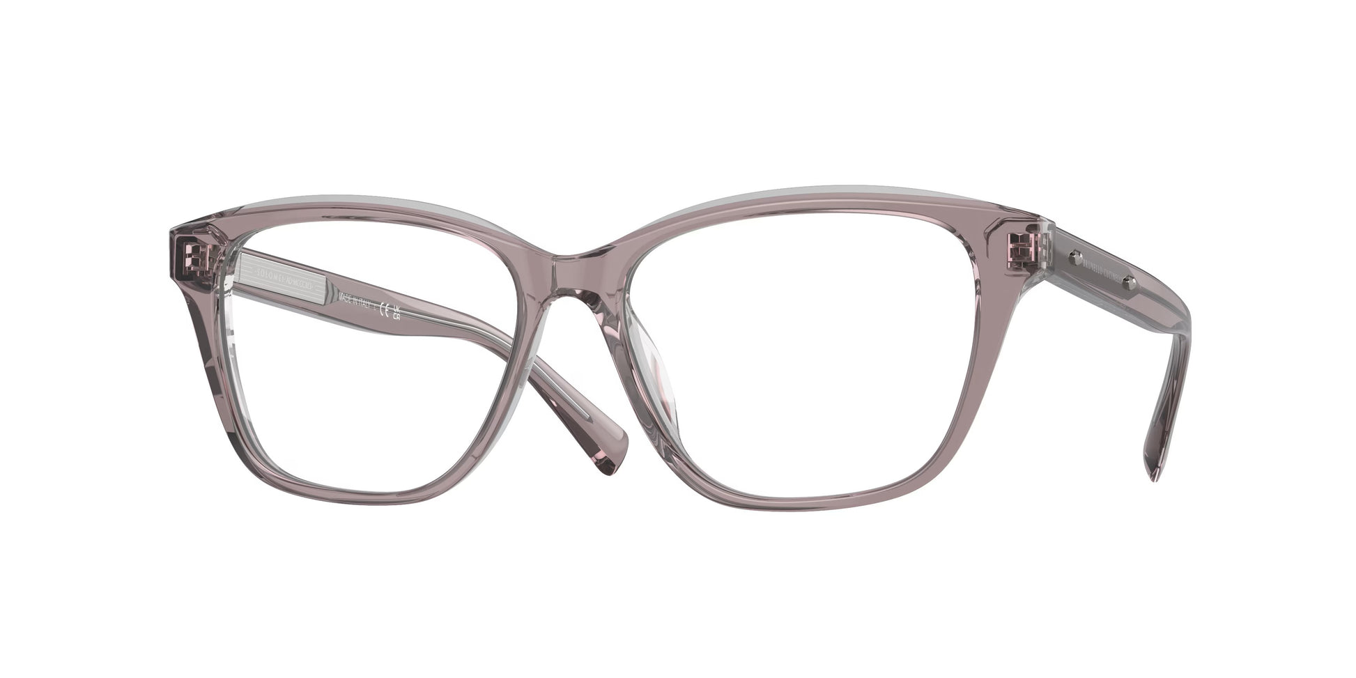 Brunello Cucinelli eyeglasses model BC3004 in Wisteria, handcrafted Italian luxury optical frames made with premium materials