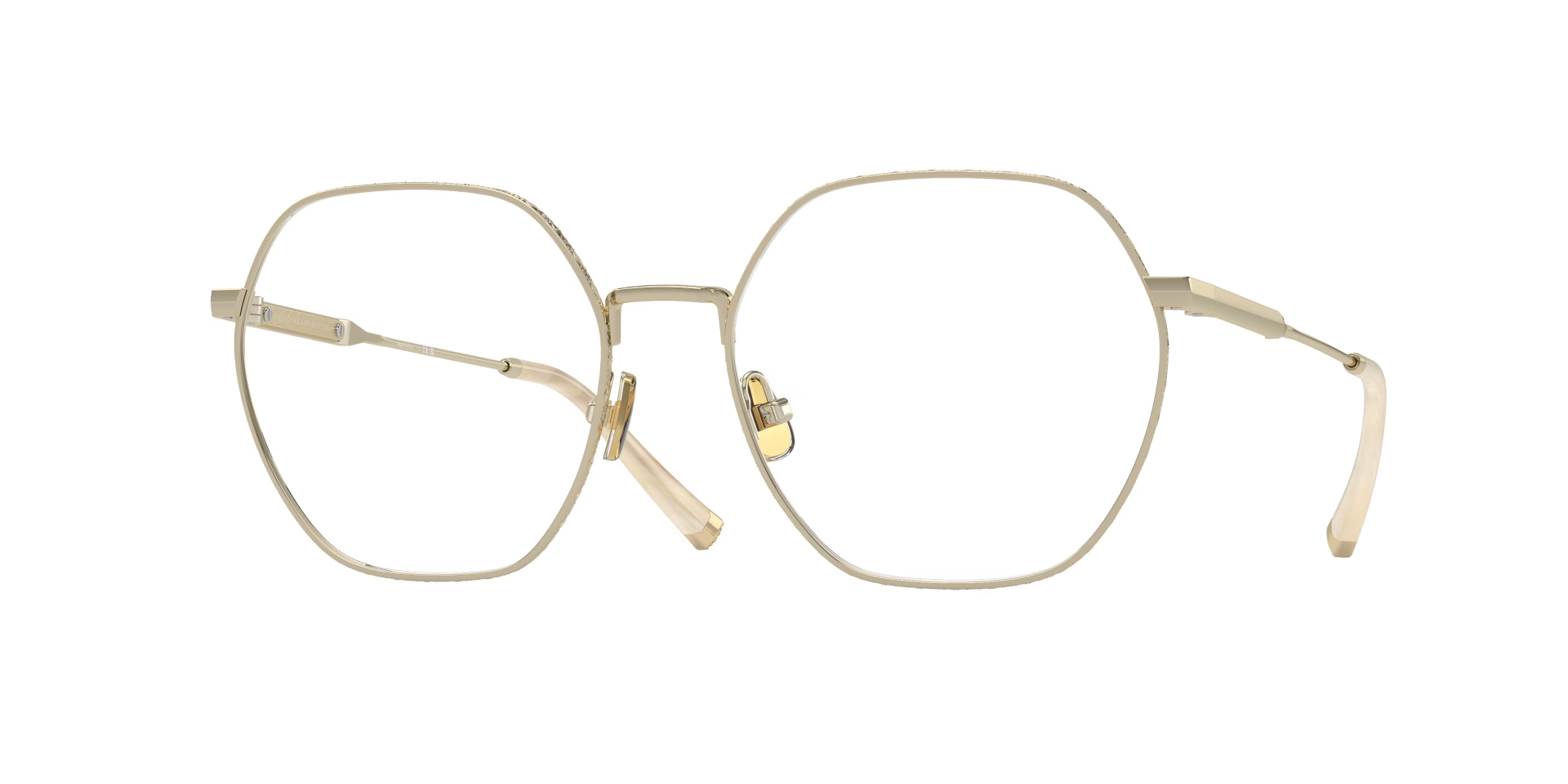 Brunello Cucinelli eyeglasses model BC1001T in Gold, handcrafted Italian luxury optical frames made with premium materials