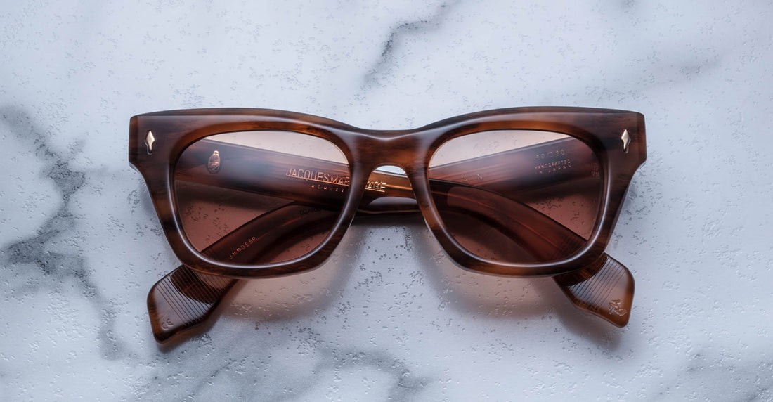 Jacques Marie Mage Dealan Sunglasses - Oak - Front View