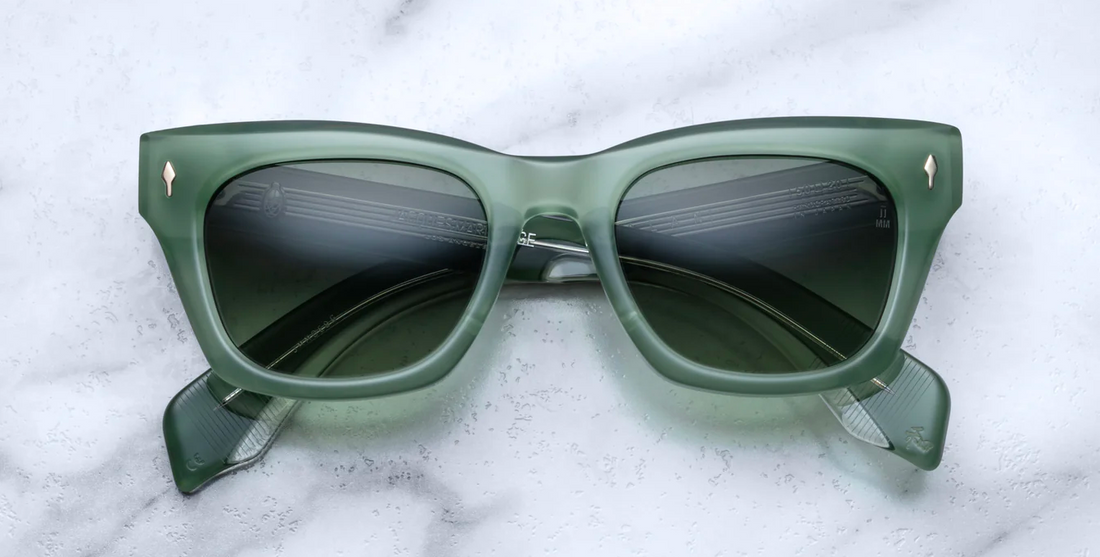 Jacques Marie Mage Dealan Sunglasses - Vert - Front View