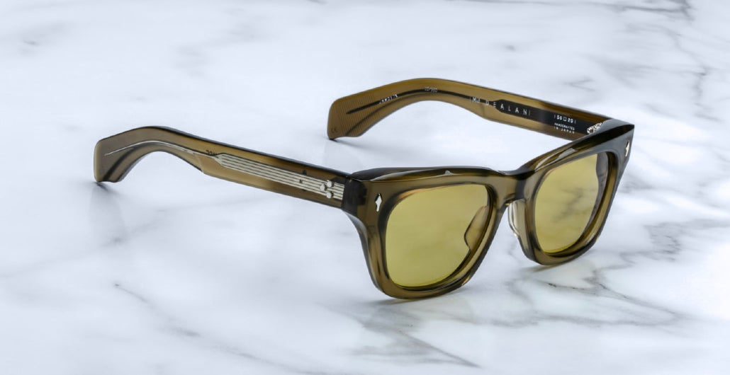 Jacques Marie Mage Dealan Sunglasses - Volvox - Side View